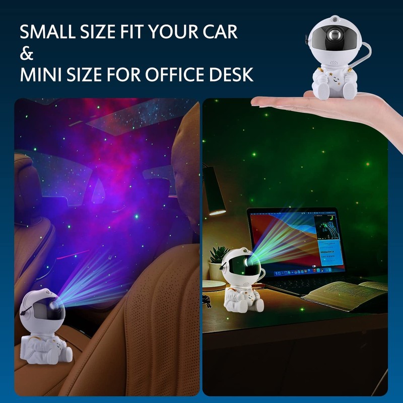 Mesmerizing Nights Astronaut Galaxy Projector Light, 20-30 meters remote control gallery