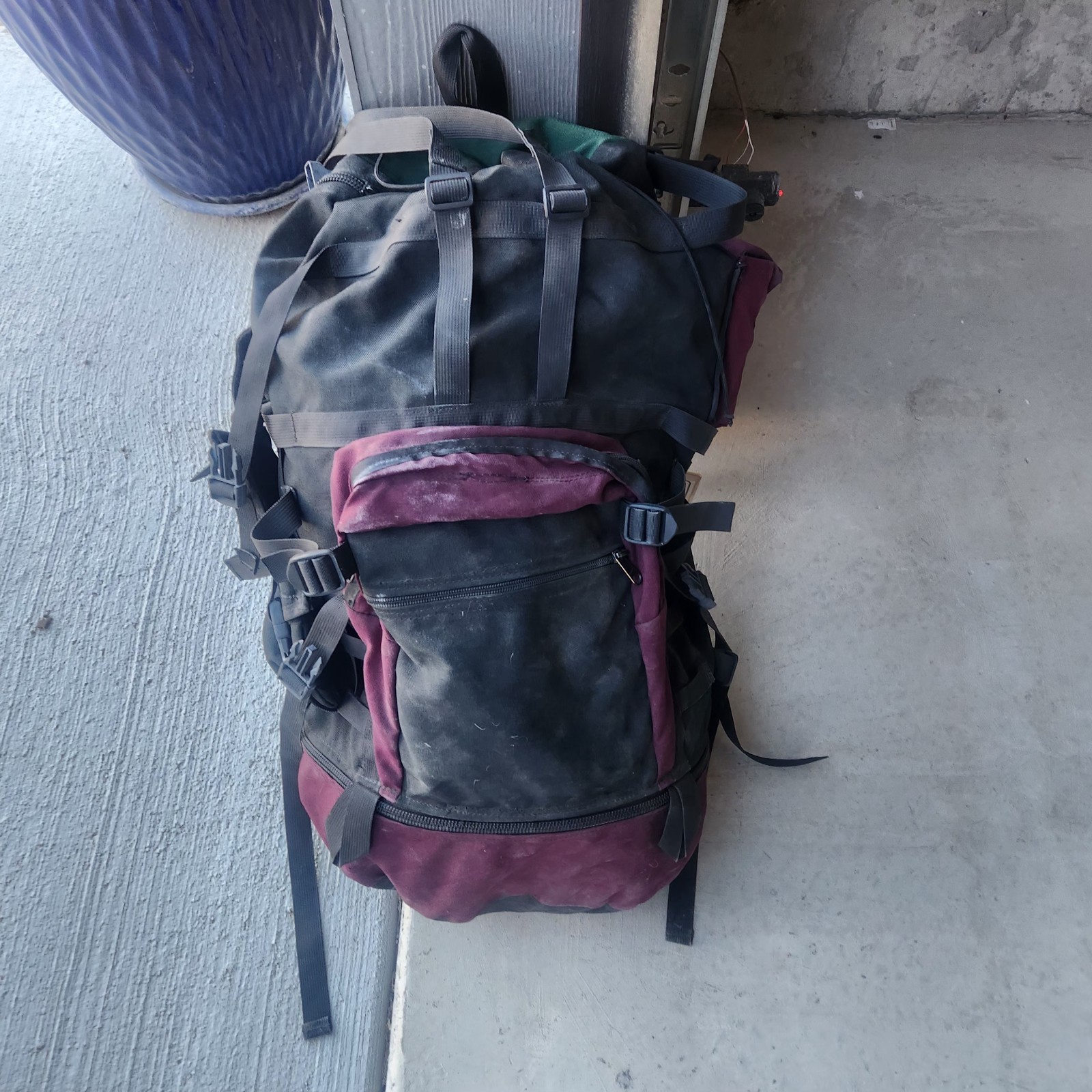 canvas waterproof back pack Custom made in the USA 2