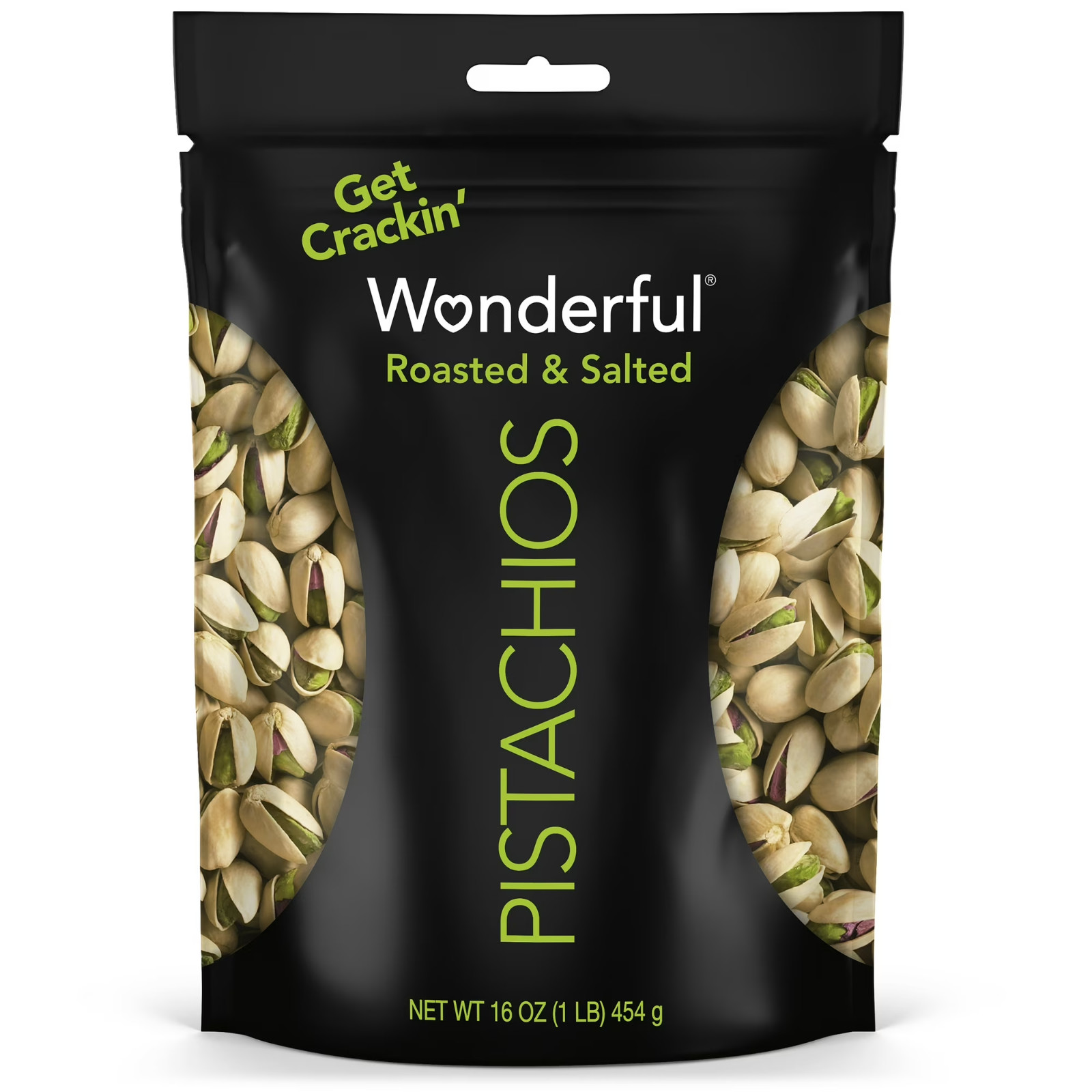 Wonderful Pistachios In-Shell Roasted and Salted Nuts 48 Ounce Resealable Bag gallery