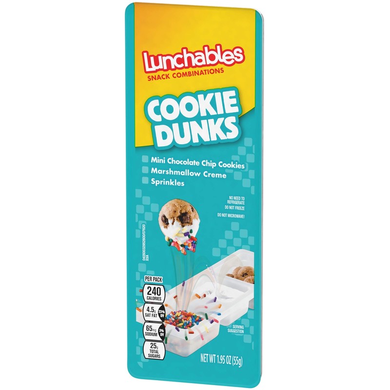 Oscar Mayer Lunchable Cookie Dunks, Shelf Stable 1.95 oz (Pack of 12) gallery