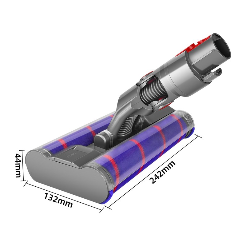 Soft Double Roller Brush Floor Head for Dyson V7 V8 V11V10 Cordless Set gallery