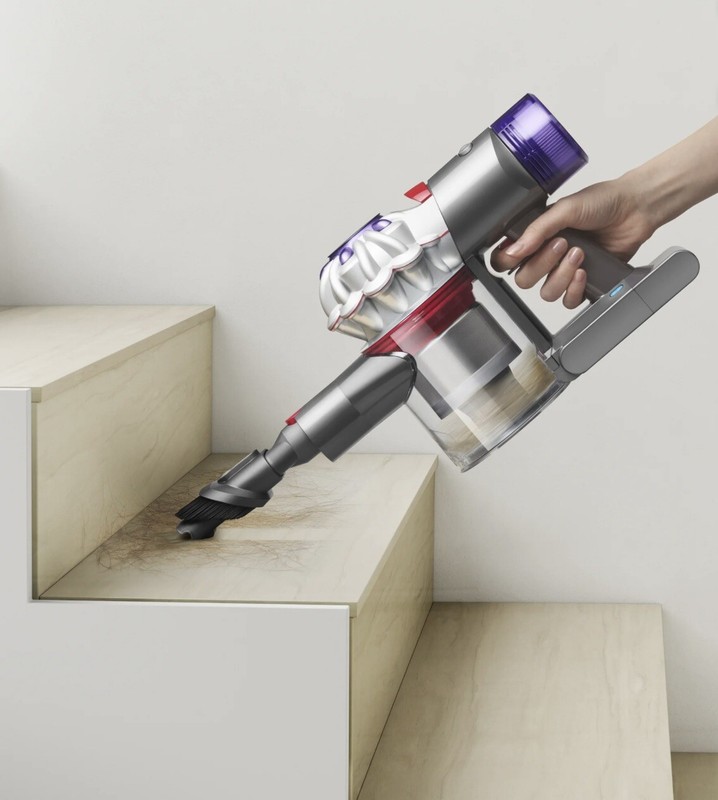 Dyson V8 Origin Stick Vacuum Cleaner - Gray/Purple/Red (400493-01) gallery