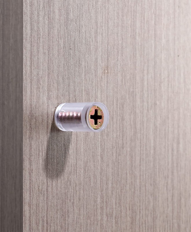 4 Pairs False Front Cabinet Clips with Screws for Kitchen Cabinet Drawer Fronts gallery