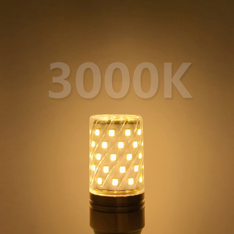 16W E12 LED Corn Bulb Light 6000K Candelabra Ceiling Fan Lamp Daylight White /US gallery