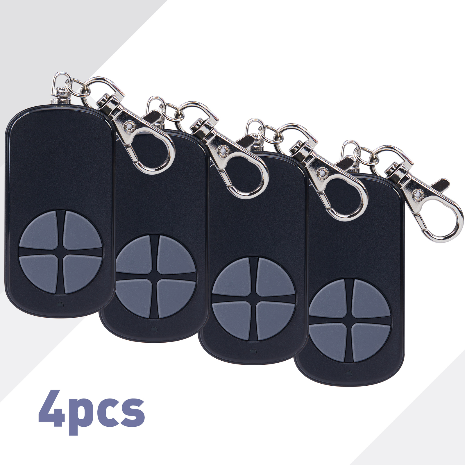 4Pcs Remote Control Wireless Keypad Backup Key f/433.92 MHz Sliding Gate Opener gallery