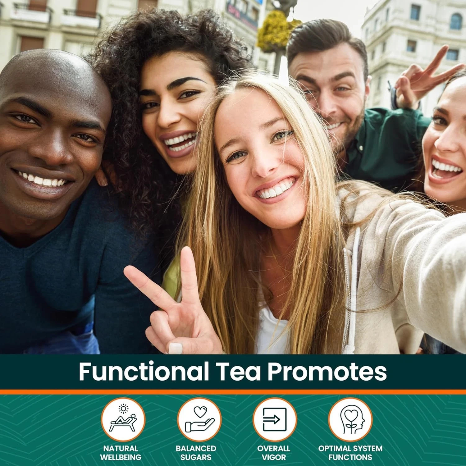Herbaly Glucose Functional Tea - Vitality & Wellness - Gymnema Sylvestre, Ceylon gallery