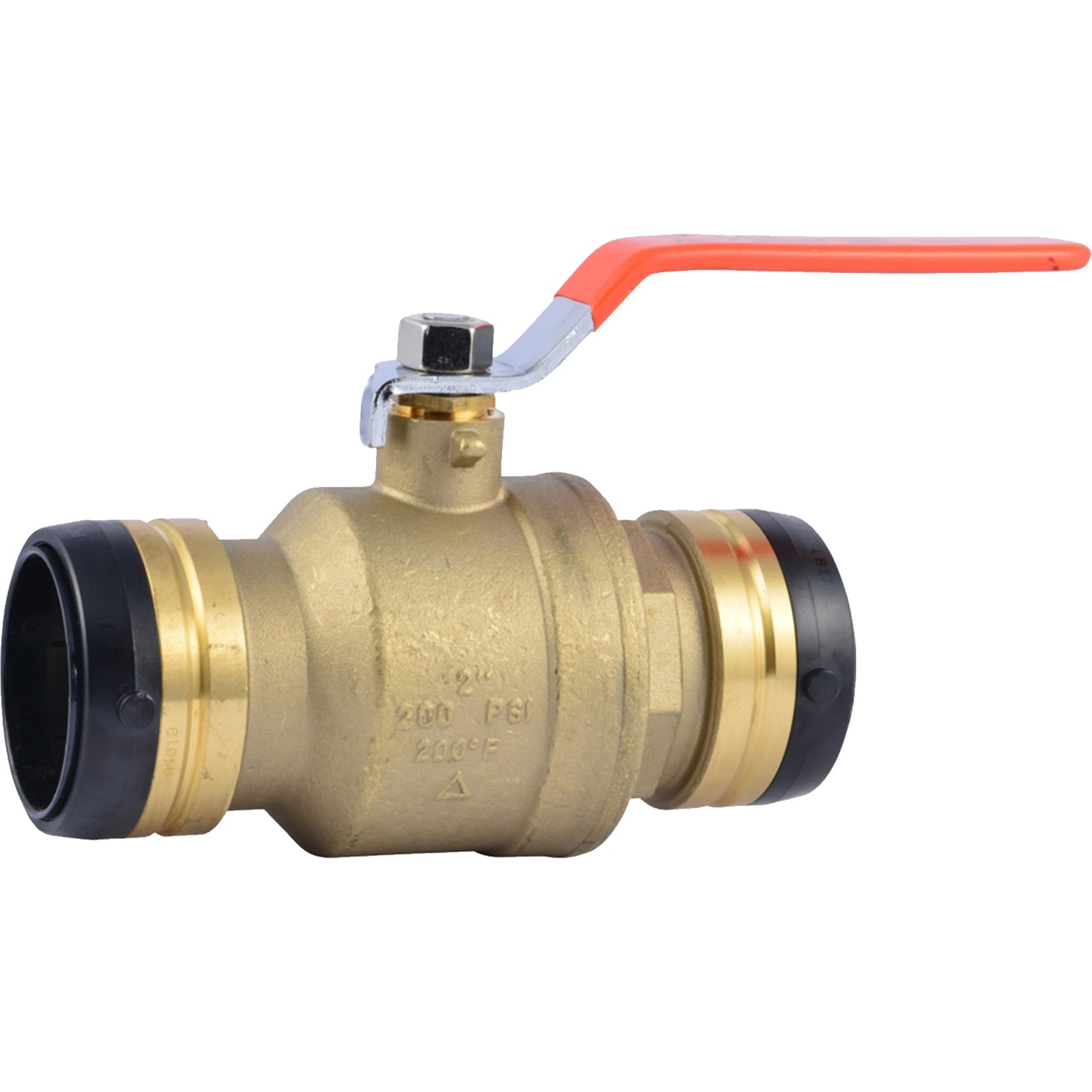 SharkBite 2 Inch Ball Valve, Push to Connect Brass 2 in. x 2 in., gallery
