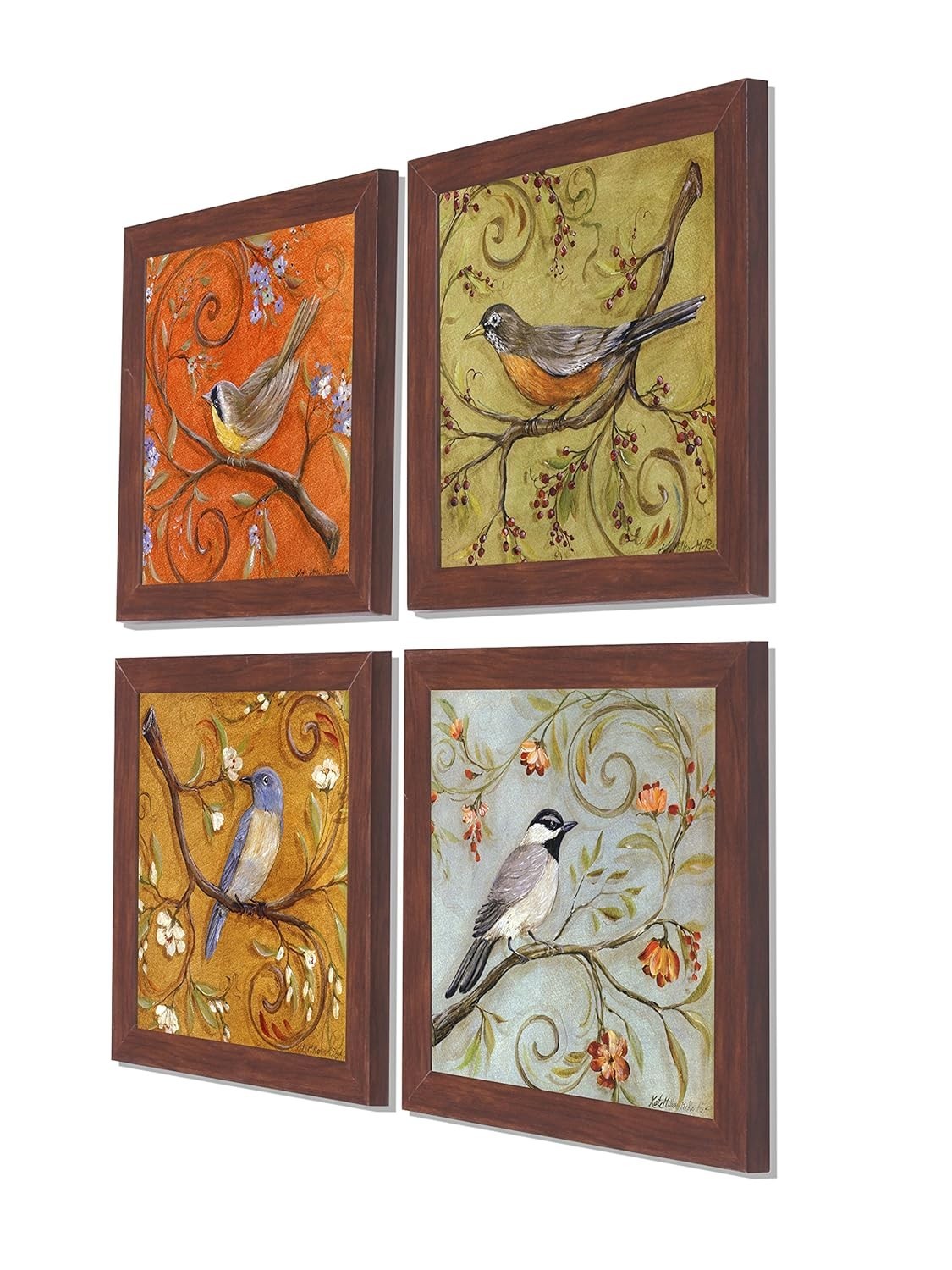 Handmade Traditional Wall Hanging Floral & Bird for Home Decorative Showpiece gallery