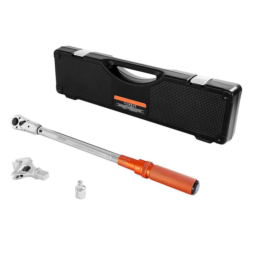 VEVOR 1/2 in. Adjustable Click Torque Wrench, 20-160 lbf-ft, Dual-Direction gallery
