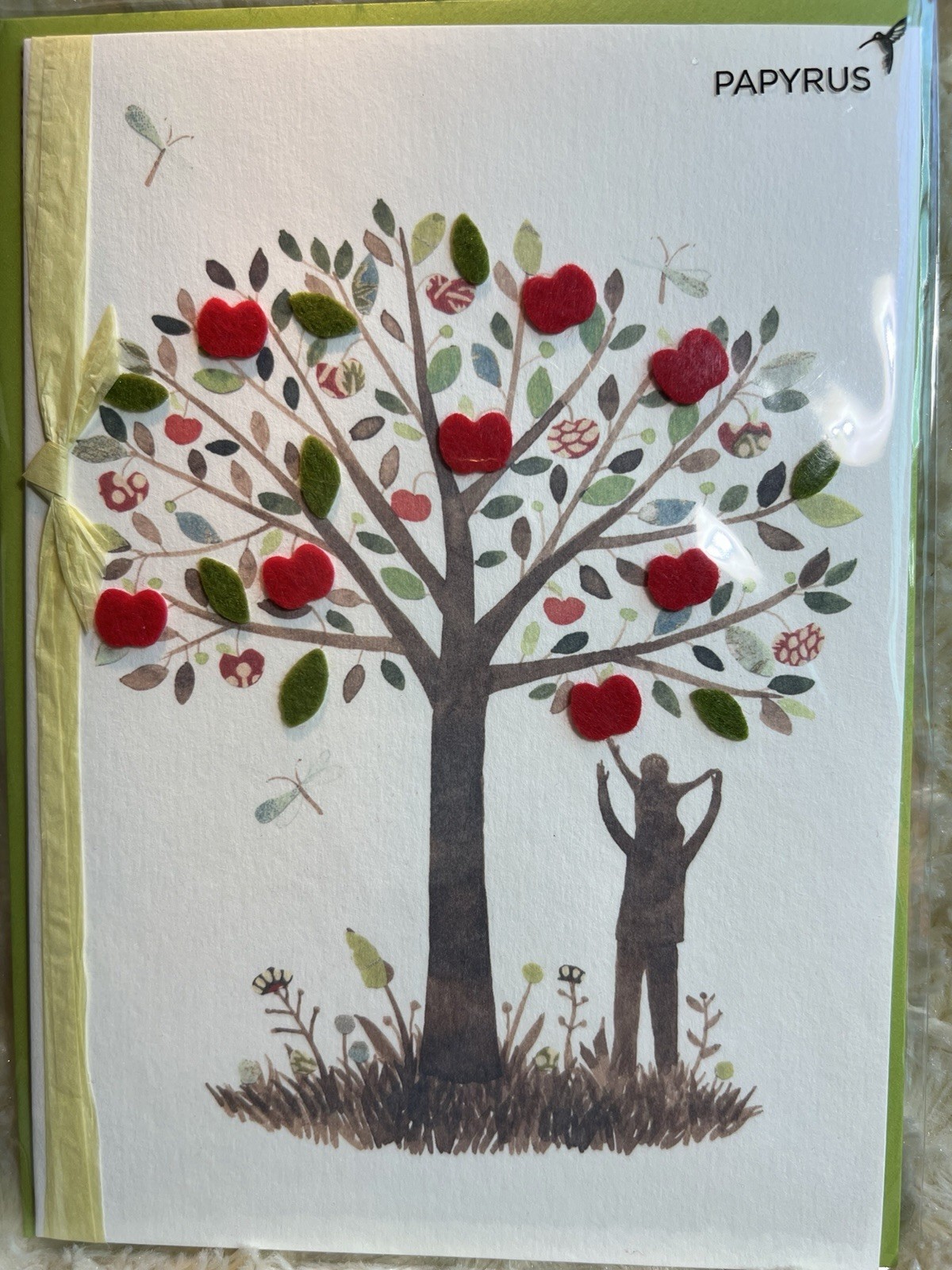 Papyrus Father's Day Card Apple Tree Guiding Hand Dependable Loving Warm You Dad gallery