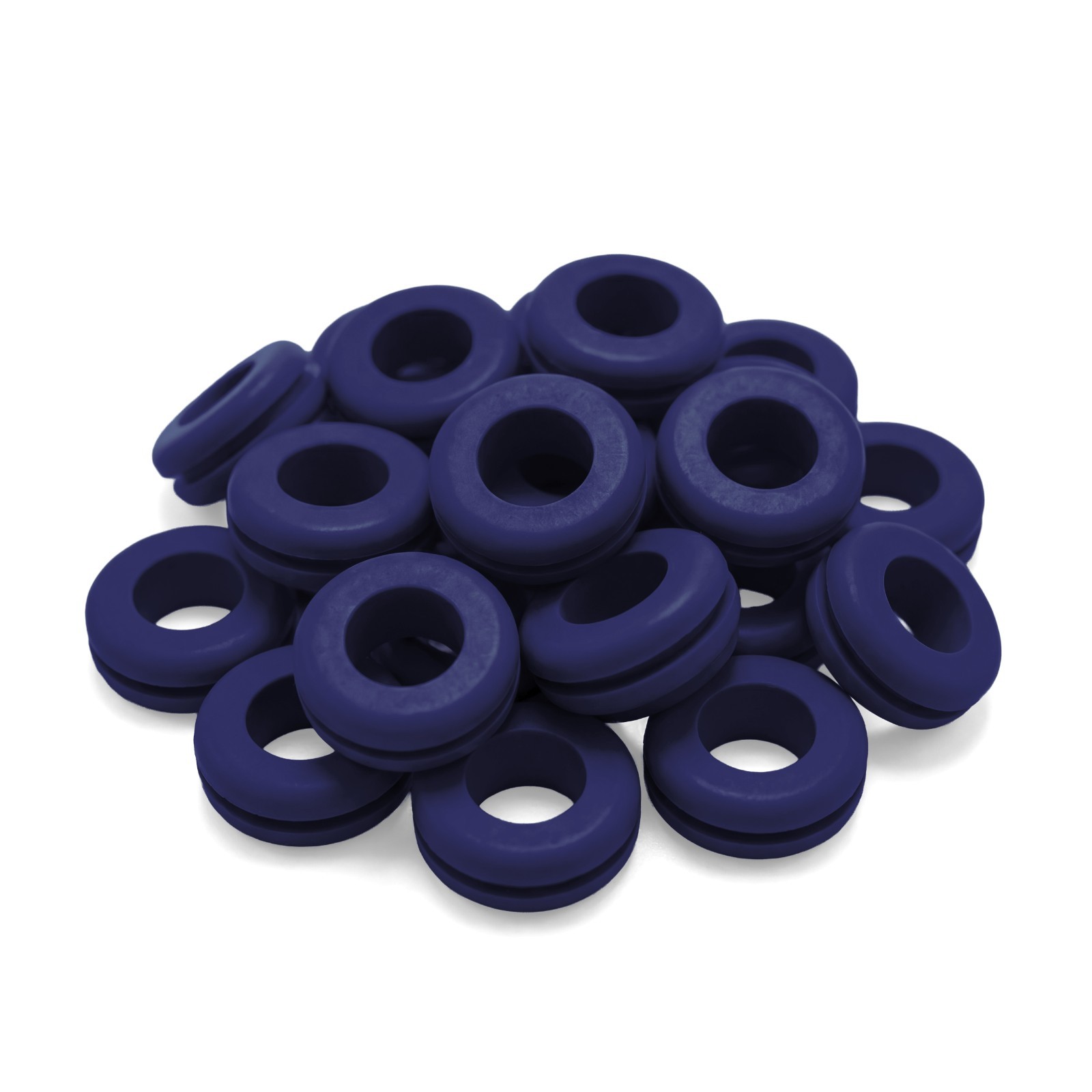 Fermentaholics Navy Blue Airlock Fermentation Replacement Grommets - 20 pack gallery