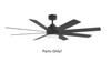 Home Decorators Collection Celene 62” LED Black Ceiling Fan *Replacement Parts* gallery