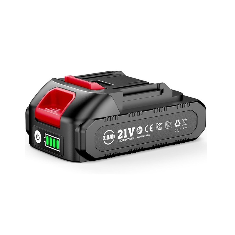 2PCS 21V 2000mAh Rechargeable Lithium Battery Makita Compatible Wrench Chainsaw gallery