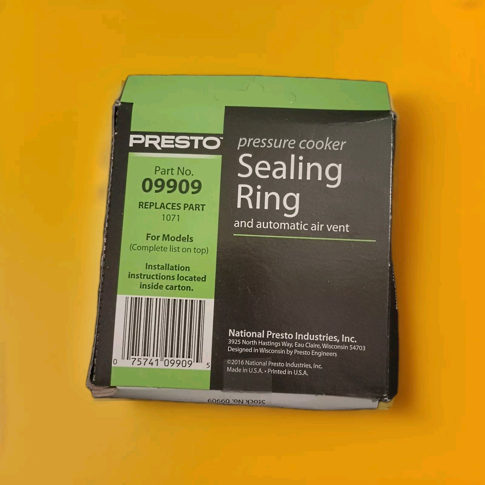 Presto Pressure Cooker Sealing Ring Gasket 09909 gallery