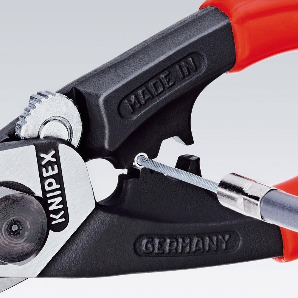 Knipex Tools 95 61 190 SBA Wire Rope Cutters, 7-1/2 inches gallery