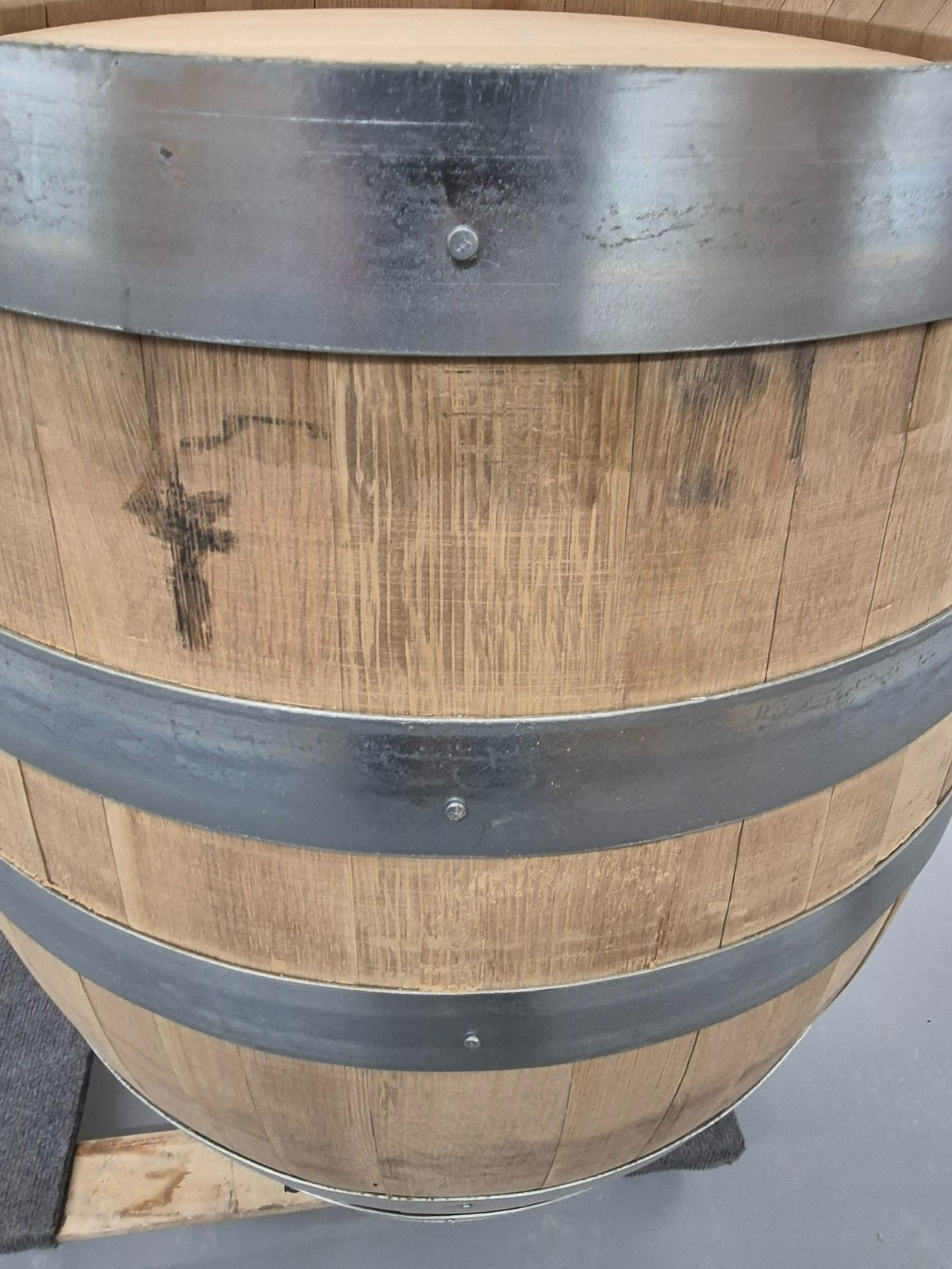 Wooden Whiskey Barrel - Staves, Décor, Planter, Wood Keg, Distilling, Aging gallery