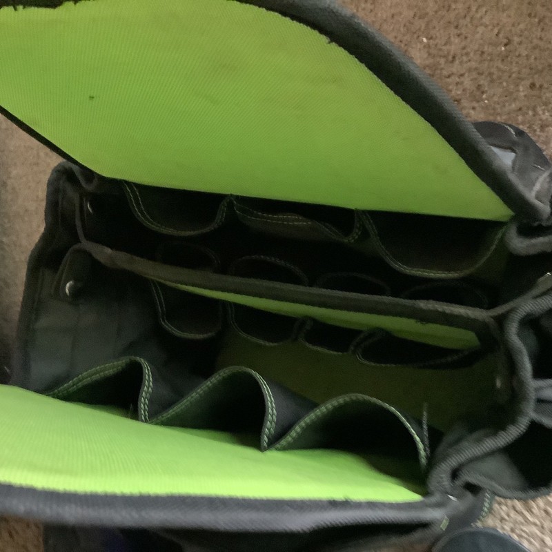 Greenlee 0158-24 Tool Bag, Polyester, Black, 27 Pockets very nice gallery