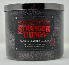Bath & Body Works Stranger Things Eddie Leather Jacket Candle 22oz 3-wick