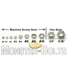 Stainless Steel Hex Machine Screw Nuts 0-80 2-56 3-48 4-40 6-32 8-32 10-24 10-32 gallery