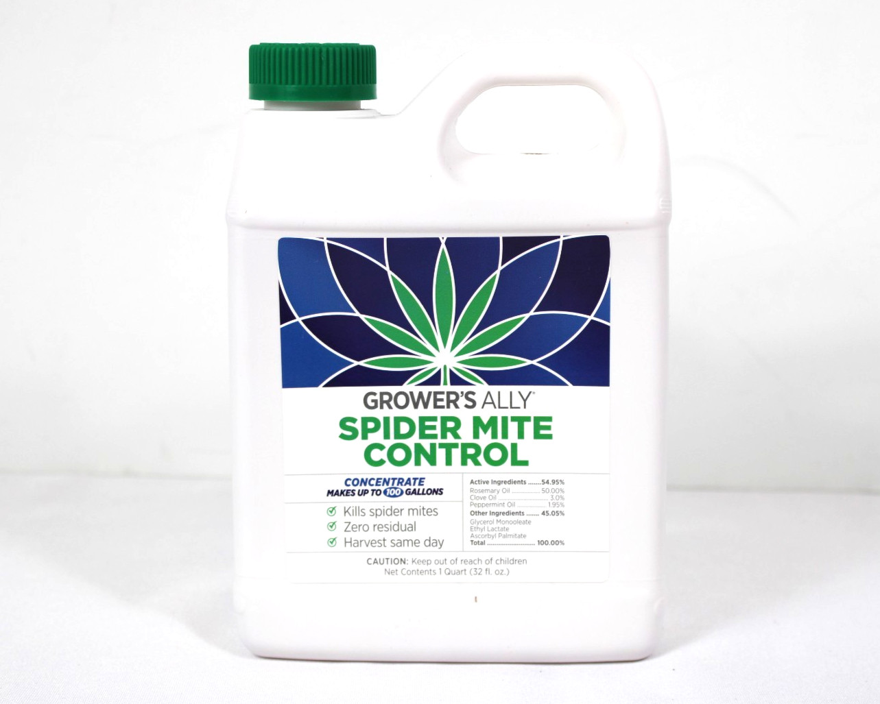 Grower's Ally Spider Mite Control Concentrate 1 Quart | Organic, Makes 100 Gal gallery