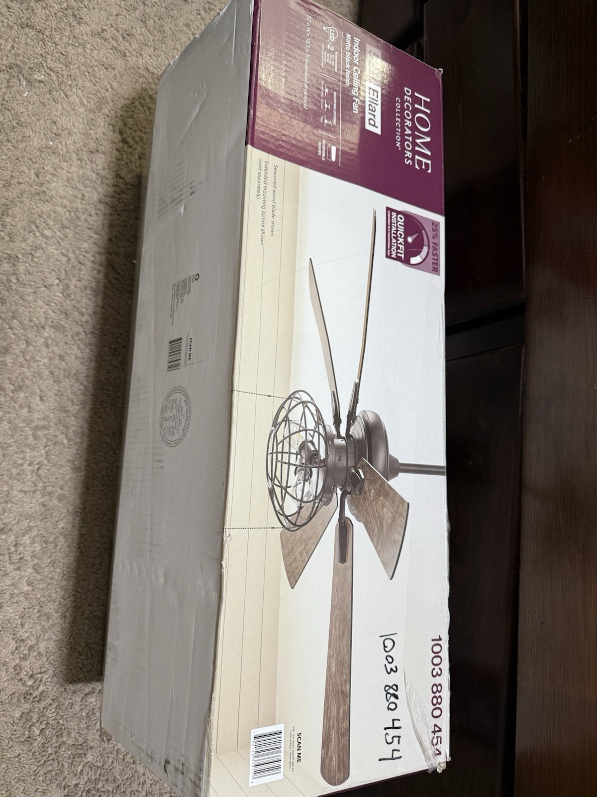 Replacement Parts for Ellard 52 Ceiling Fan 1003880454! "Pull Chains & Wire Nuts gallery