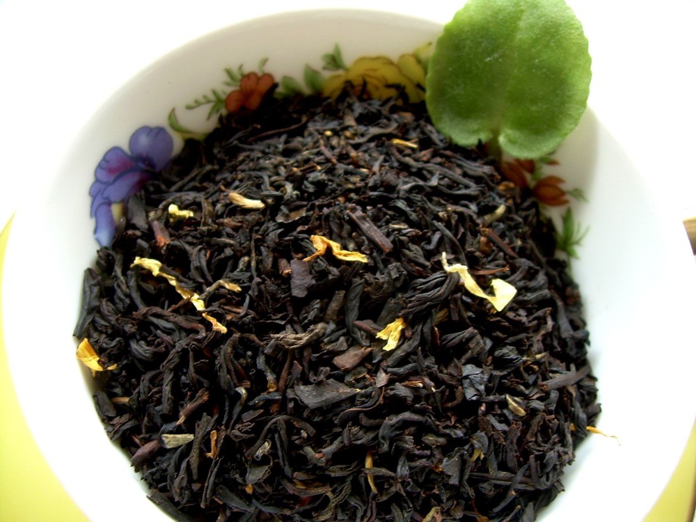 Tea Mango Pineapple China Black Aged Tropical Supreme Loose Leaf Aged Tea CB
