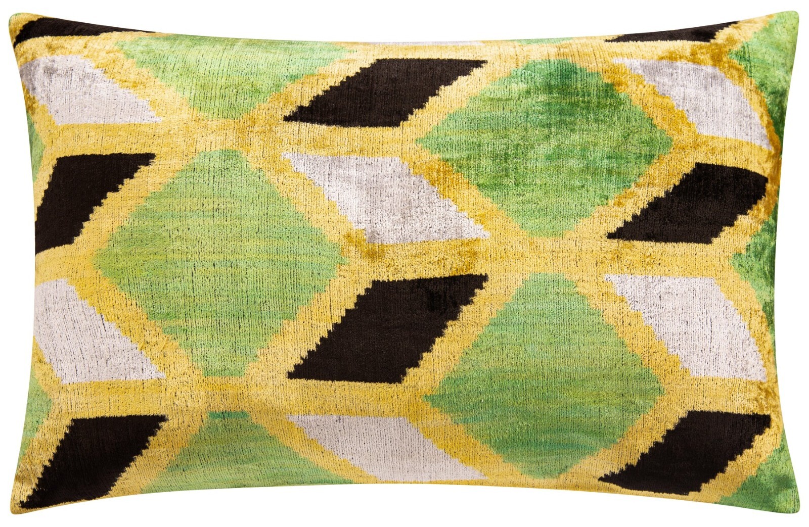 Canvello Handmade Velvet Geometric Pillow 16x24 Luxury Decorative Throw Cushion gallery