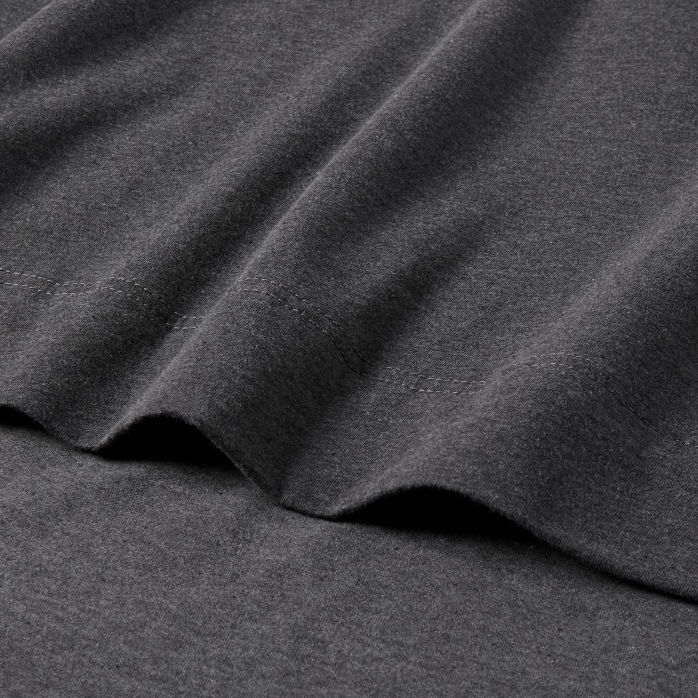 Queen Cotton Jersey Sheet Set Heather Charcoal - Threshold: 4-Piece, gallery