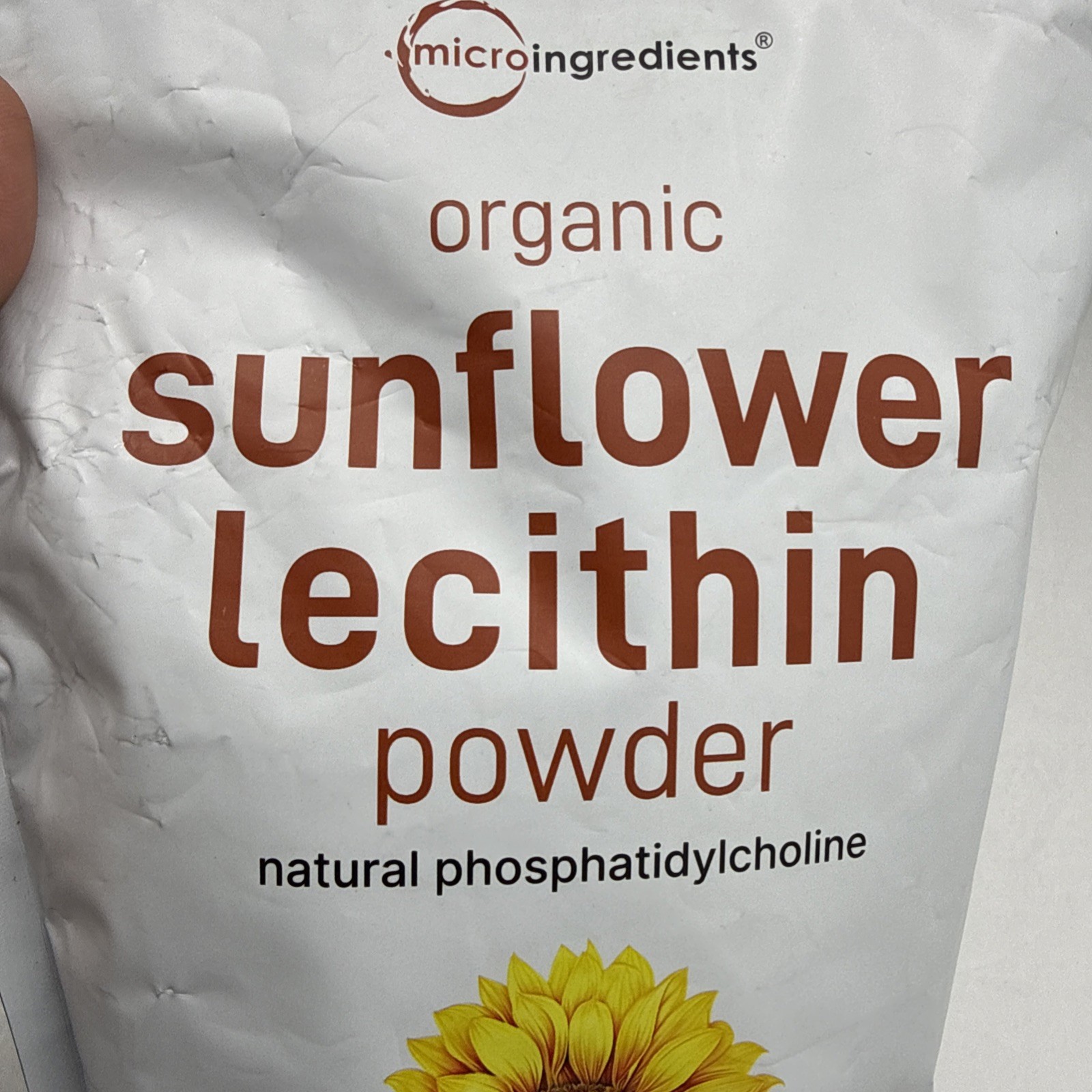 Micro Ingredients Organic Sunflower Lecithin Powder, 1 Pound, Sustainable 4/2027 gallery