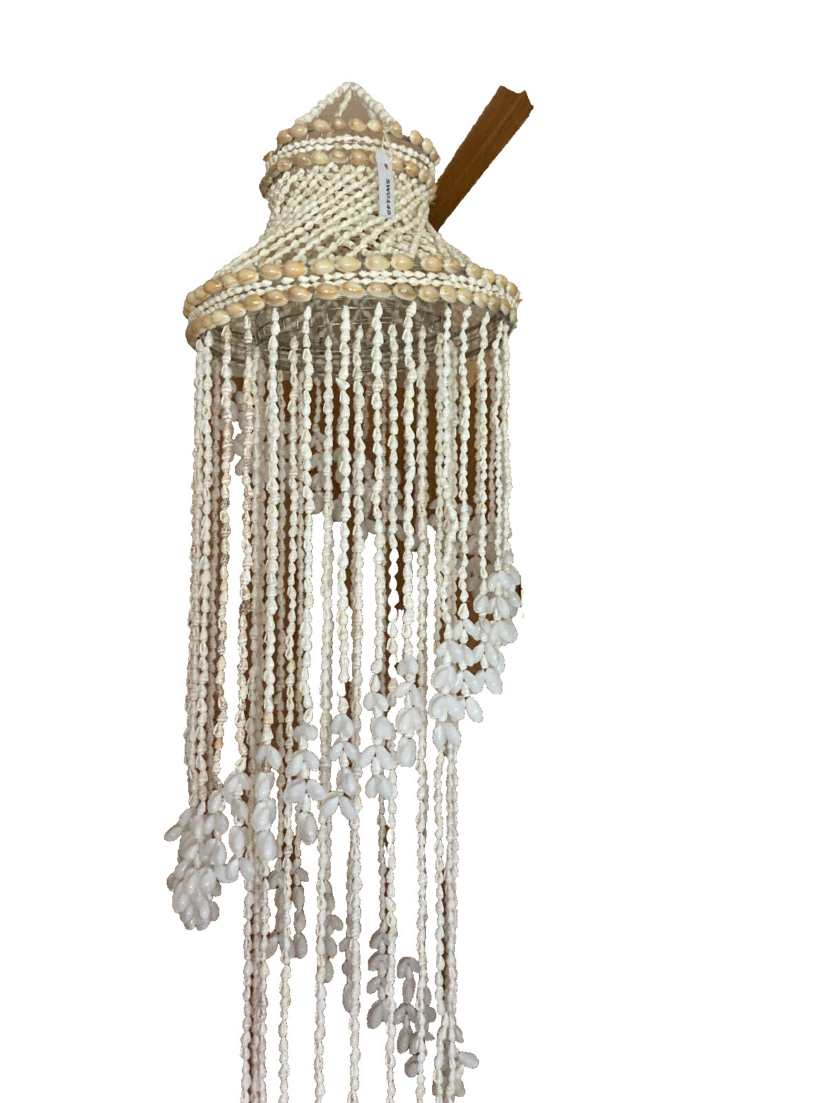 Hanging Spiral Sea Shell Windchime Indoor Outdoor gallery