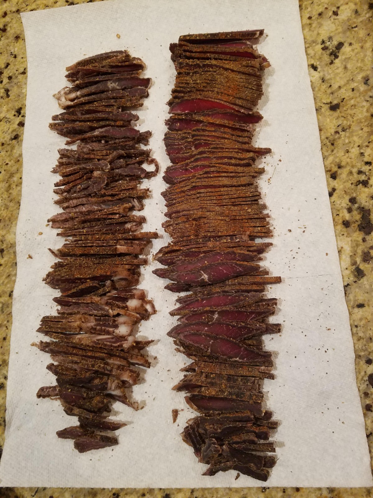 Harrusso's 1 Lbs PLAIN Beef Protein Snack! Like biltong or Jerky.(Free Shipping) gallery