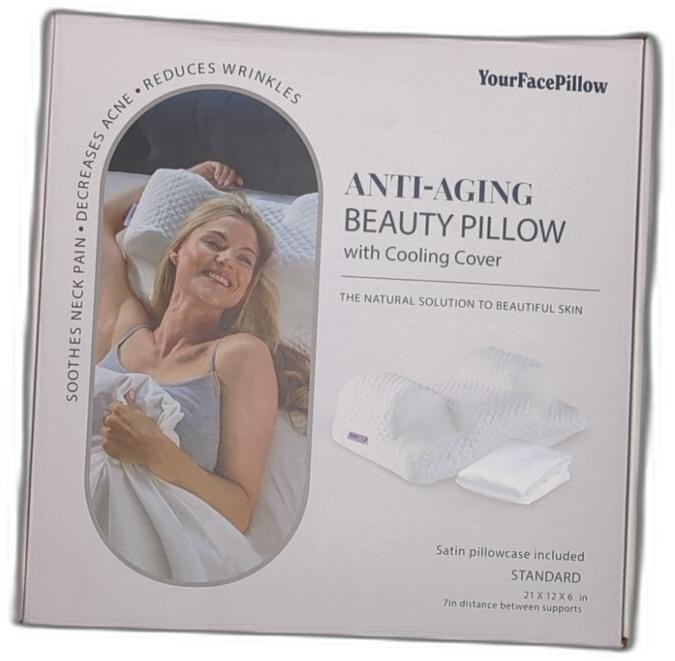 Yourfacepillow, Back Sleeper Beauty Pillow, Cervical Neck Pillow Contour Memory gallery