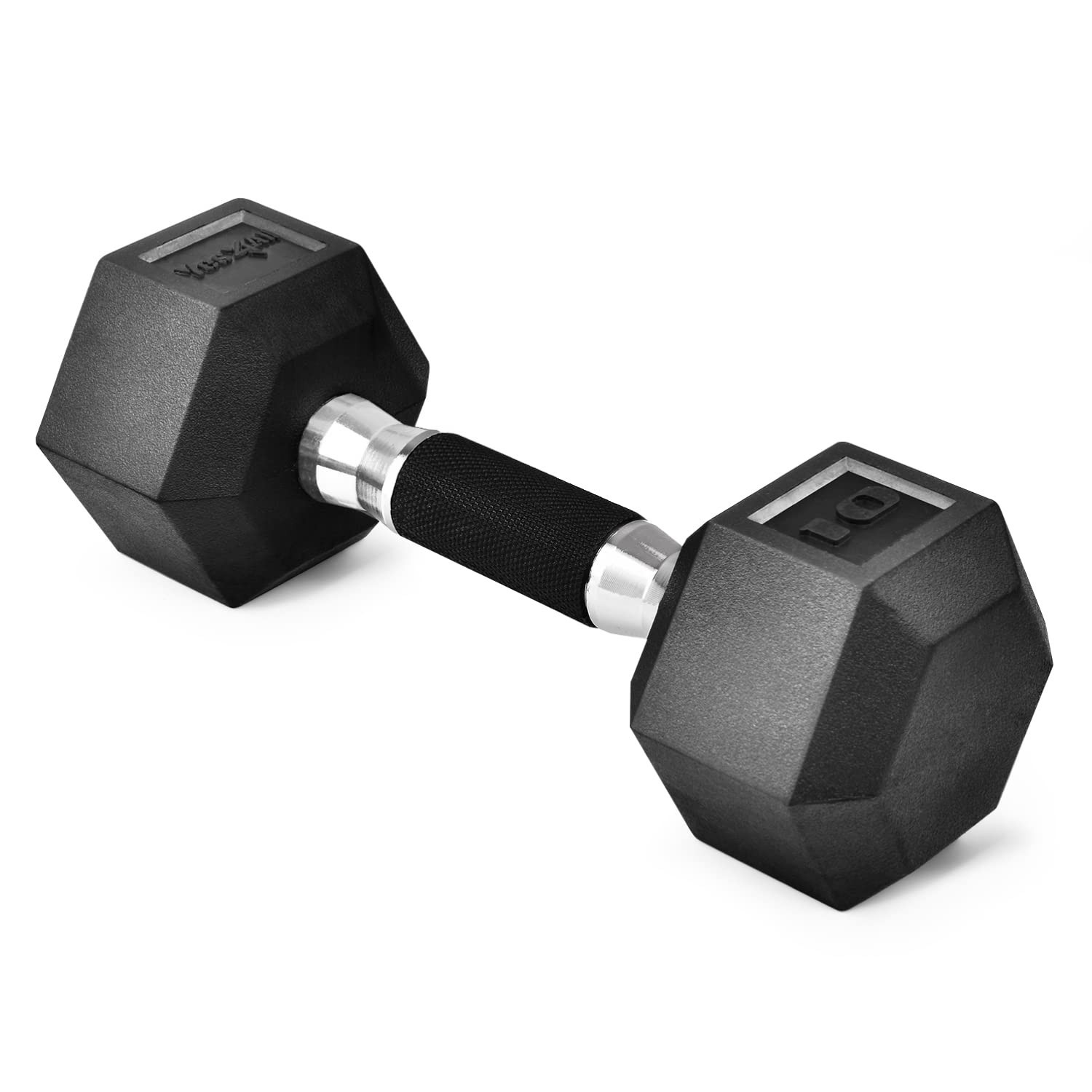 Yes4All Rubber Grip Encased Hex Dumbbell – Hand Weights With Anti-Slip 5-5 gallery