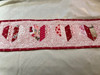 Valentine's Day "PIECED HEARTS" Runner 10x40 inches RED/white gallery