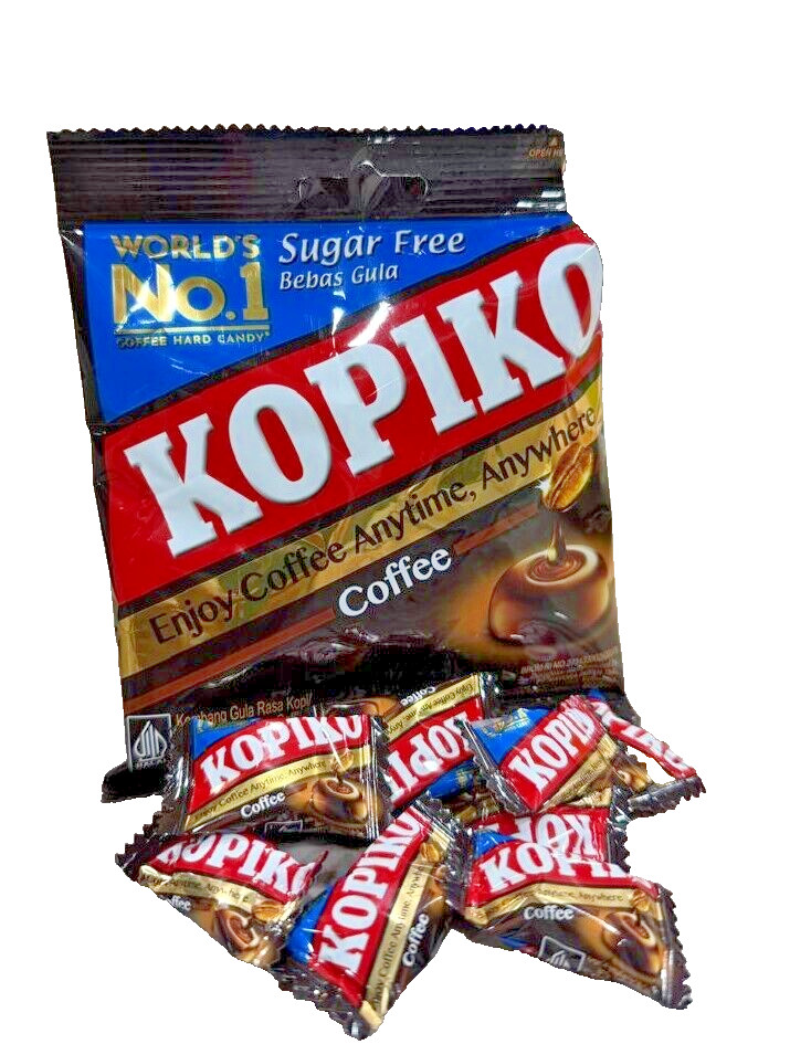KOPIKO Sugar Free Original Hard Coffee Candy 75g - 5 Packs gallery
