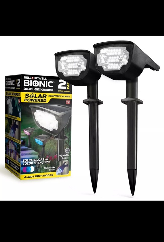Bell+Howell Bionic Burst Solar Lights Outdoor Waterproof IP67 Path Lights, gallery
