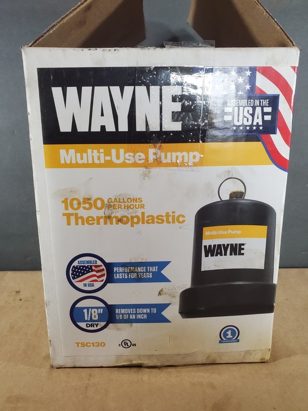 Wayne TSC130 Multi-Use pump 1050 Gallons/Hour Thermoplastic Box gallery