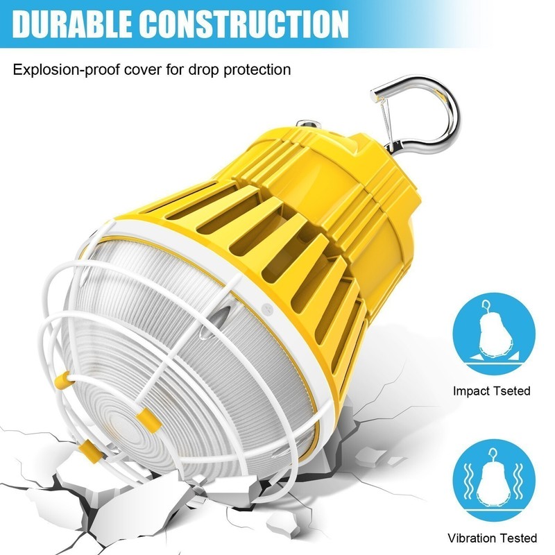 LED Linkable Temporary American Work Light CCT TUNABLE 5700K 277V 100W 80W 60W gallery