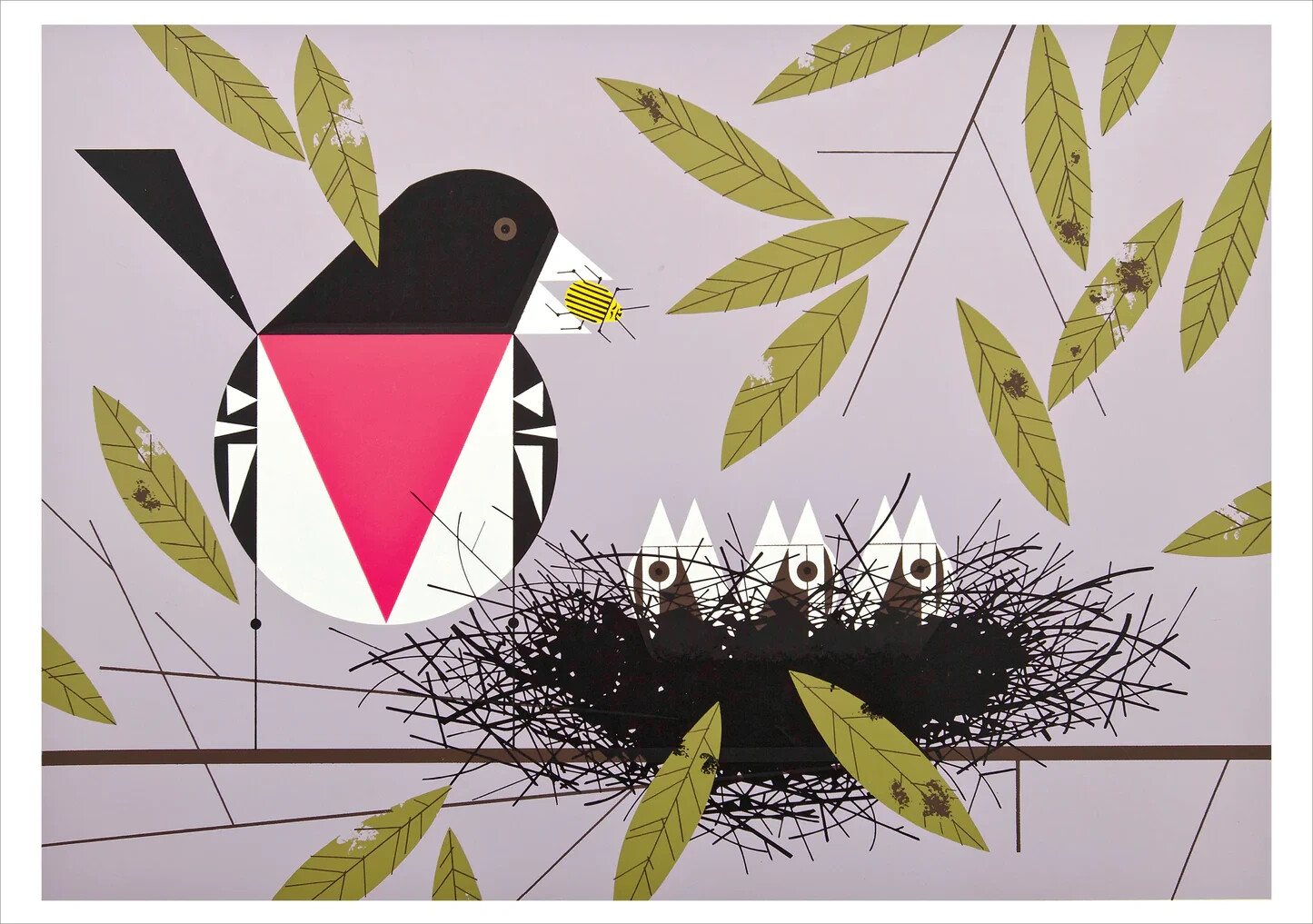 Charley Harper: Nesting Instinct - Notecards - 20 cards and envelopes BX018 gallery