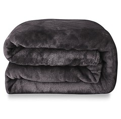 Extra Soft Fleece Throw Blanket- Large,Elegant & Warm for Bed or Emergency Needs