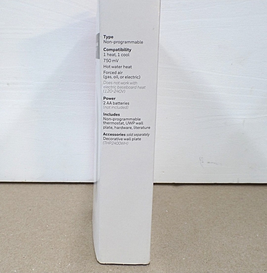HONEYWELL RTH11B/N HOME X1N NON-PROGRAMMABLE THERMOSTAT SINGLE-STAGE 1-HEAT/COOL gallery