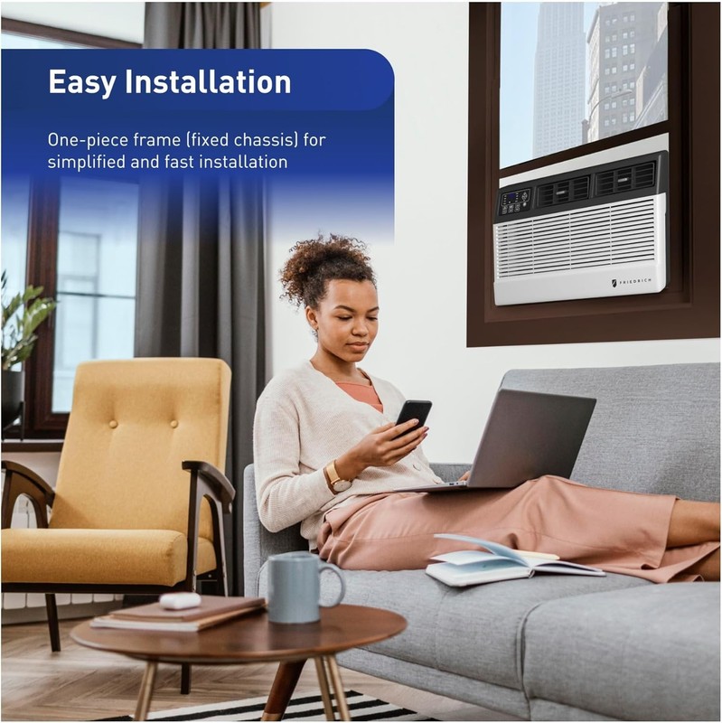 Friedrich Chill Premier Smart Window Wall Air Conditioner 10000 BTU gallery