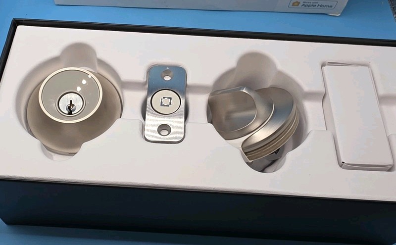 Level Lock+ Connect Wi-Fi Smart Lock Plus Apple Home Keys Satin Nickel Deadbolt gallery