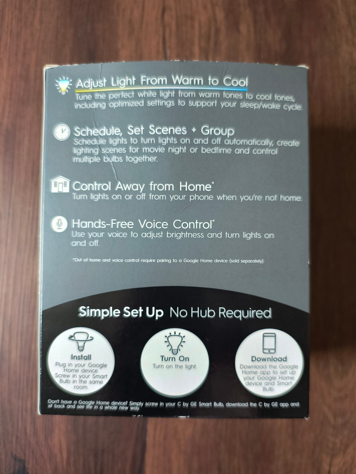 Tunable White Smart LED Bulb Dimmable Indoor Floodlight Bulbs C by GE BR30 gallery