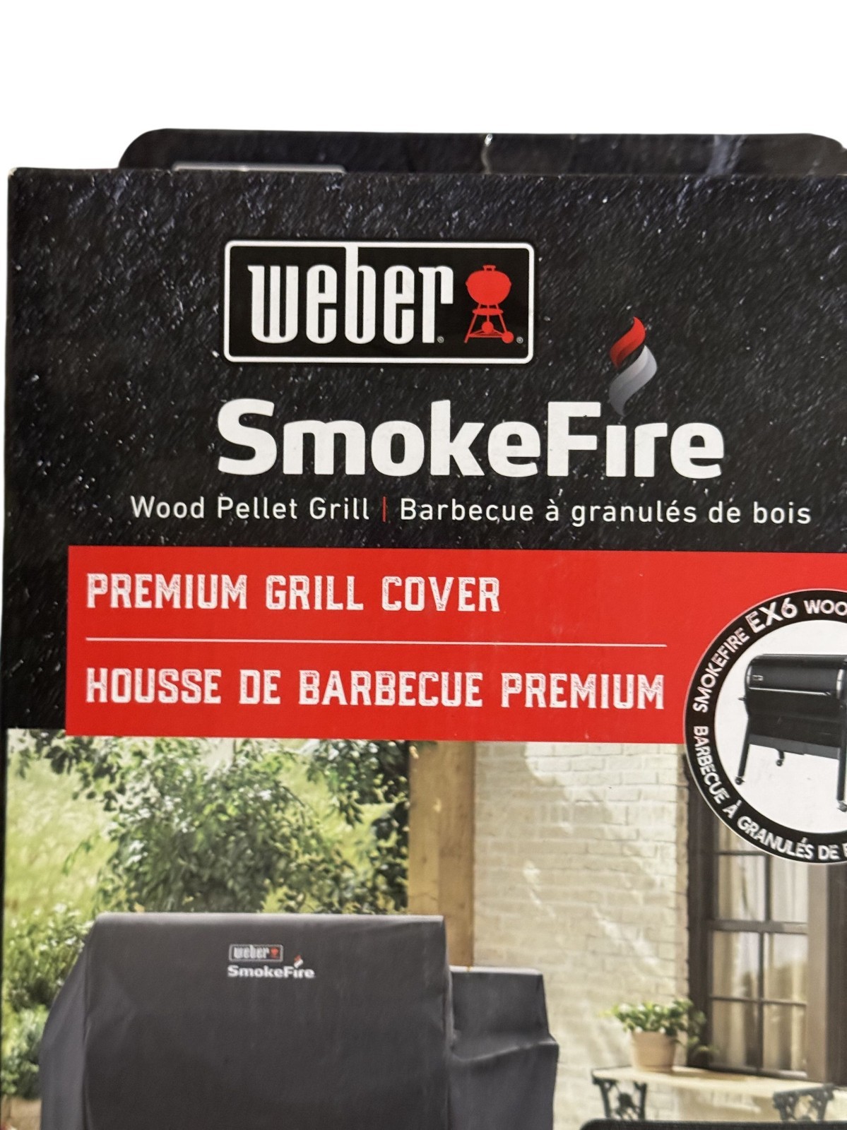 Weber SmokeFire Premium Grill Cover For EX6 Wood Pellet Grill 7191 gallery