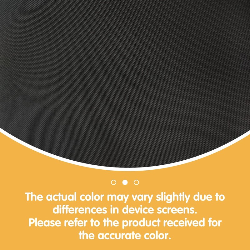 6 Pack Black Round Tablecloths 108 Inch for 48” Tables - 150 GSM Polyester Fa... gallery