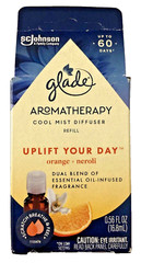 Glade Aromatherapy Cool Mist Diffuser Refill Orange + Neroli 0.56oz Discontinued