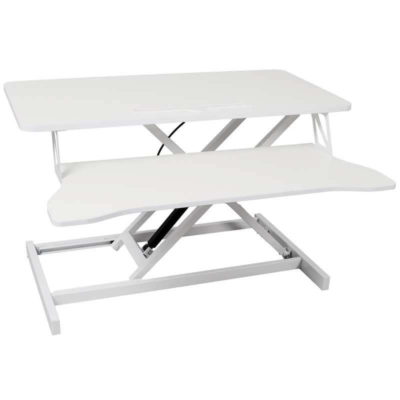 31.5" Height Adjustable Standing Desk Sit to Stand Riser Converter Workstation gallery