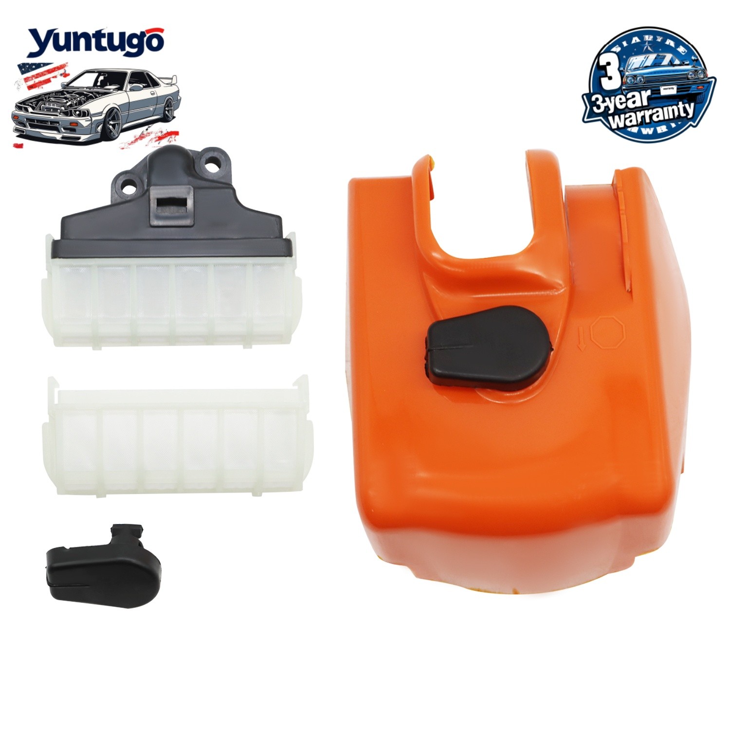 Air Filter Cover With Twist Lock Kit For Stihl MS210 MS230 MS250 021 023 gallery
