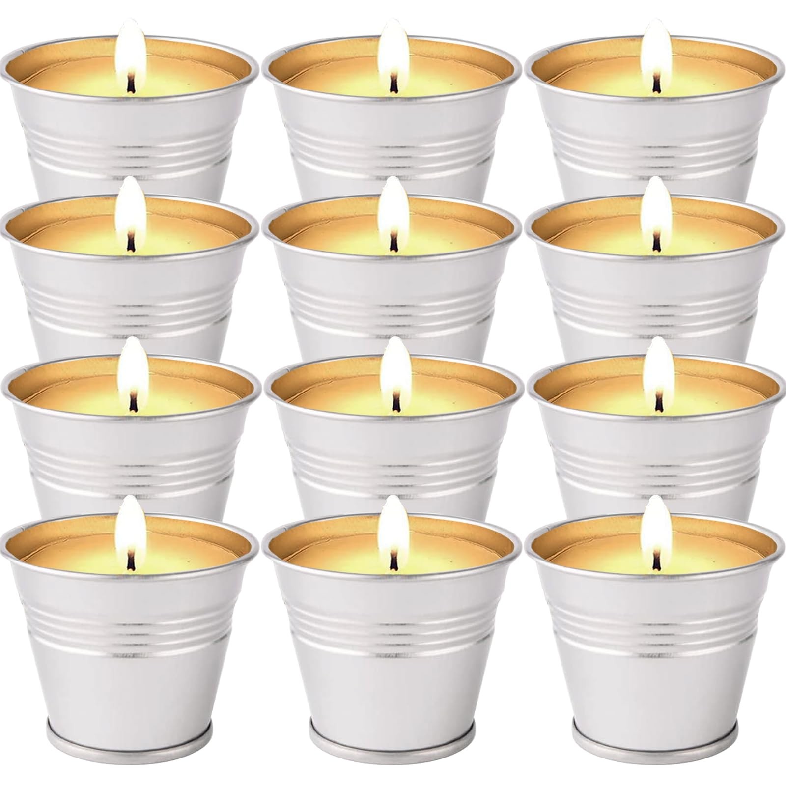 Citronella Candles Outdoor, 12 Pack Citronella Candle Set Made with Citronella O gallery